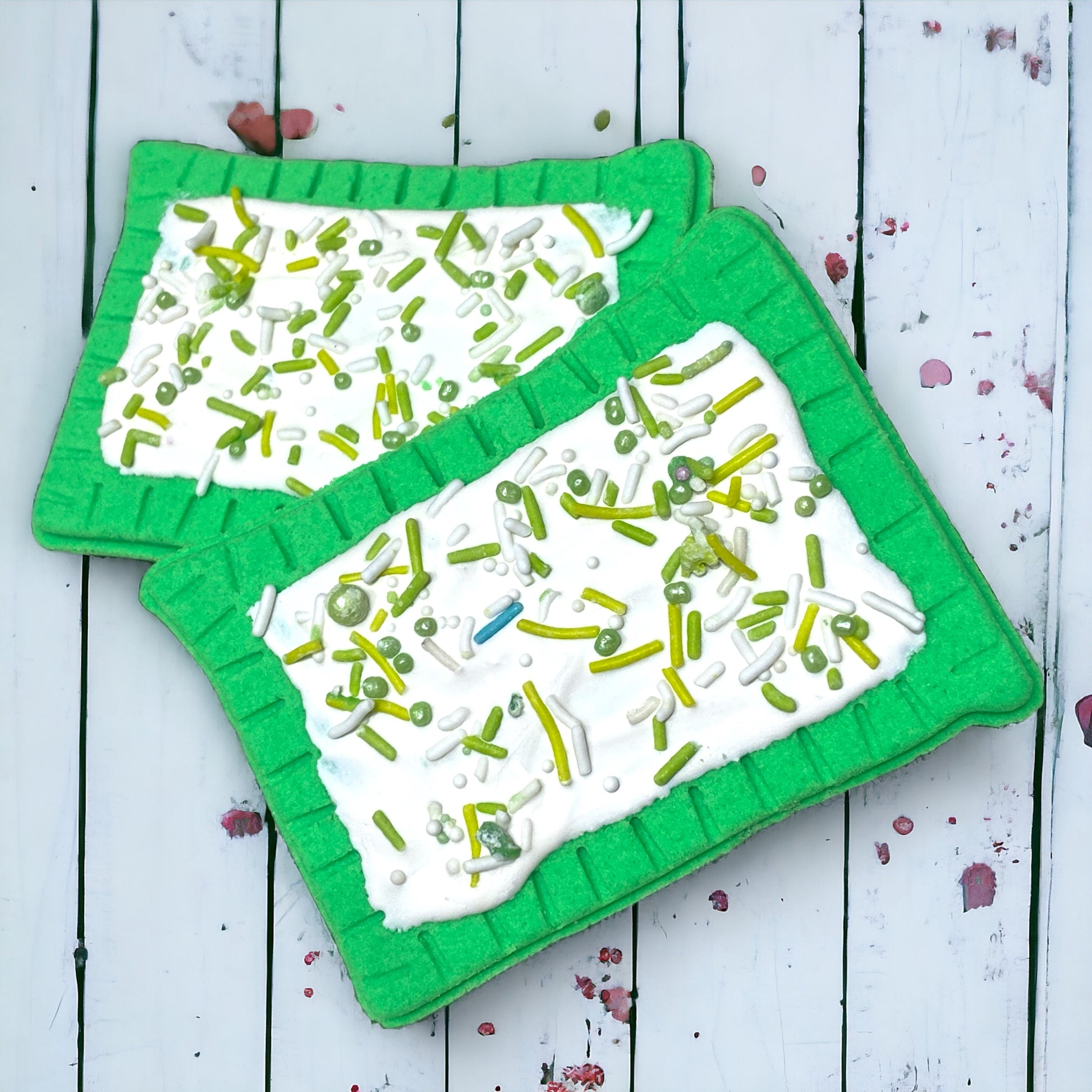 Pop Tart Bath Bomb - Green - Calla Lily Cosmetics + CL kids