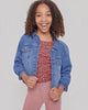 Kids Jean Jacket- Medium Wash - Calla Lily Cosmetics + CL kids