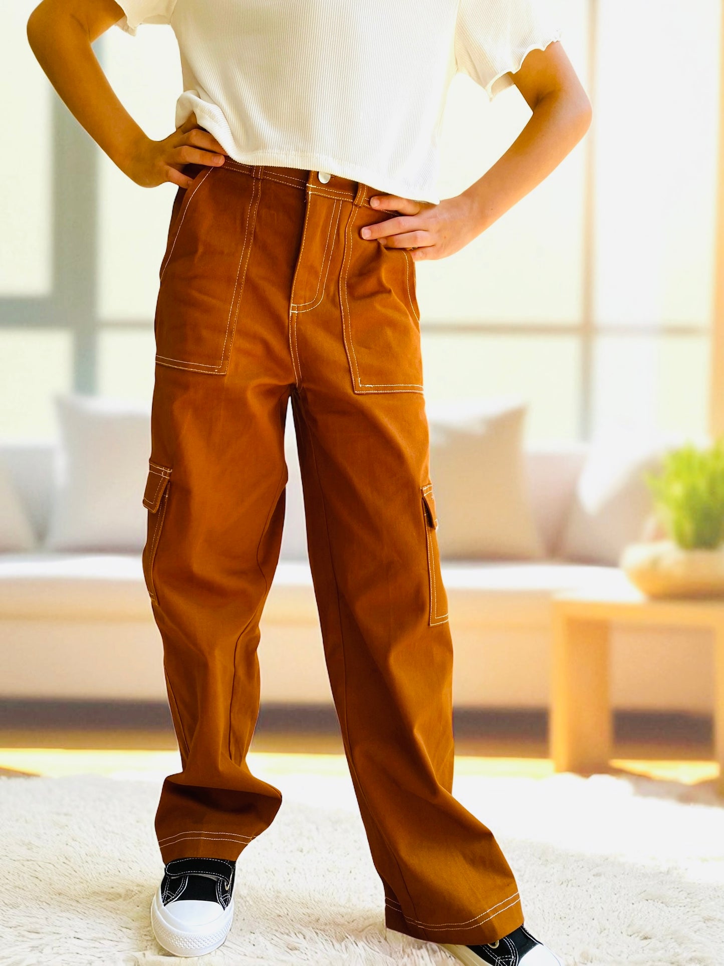 Happy Face Shirt and Cargo Pants