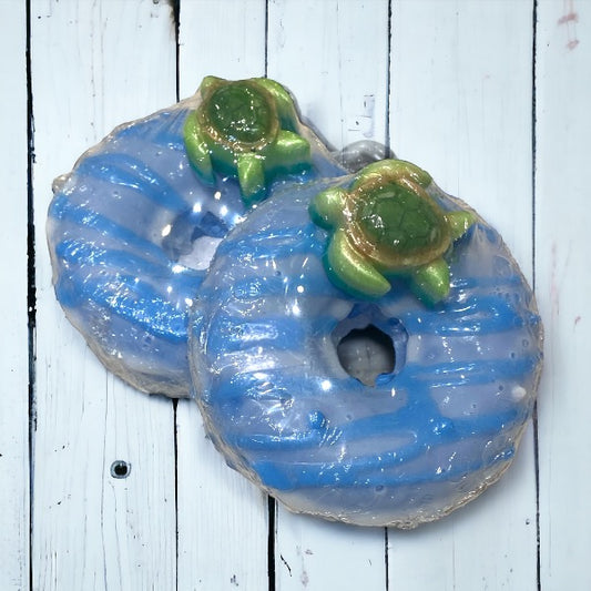 3" Donut Soap - Blue