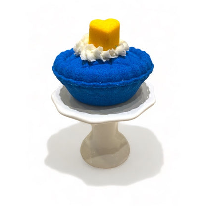 Mini Pie Bath Bomb - Blue - Calla Lily Cosmetics + CL kids