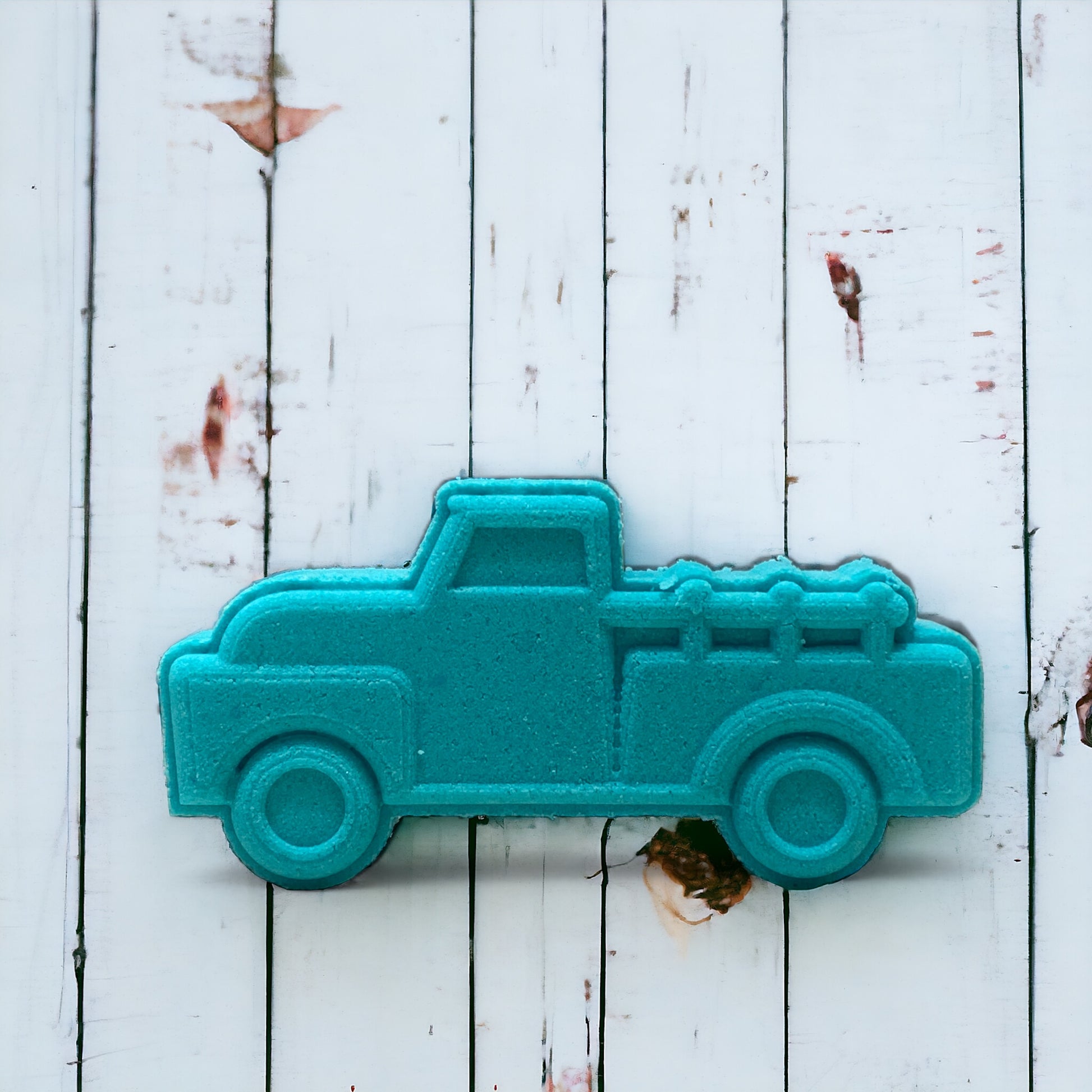 Vintage Truck Bath Bomb - Teal - Calla Lily Cosmetics + CL kids