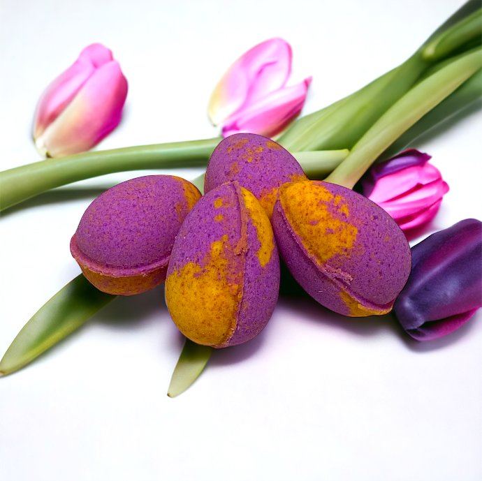 Speckled Egg Bath Bomb - Purple - Grape Soda