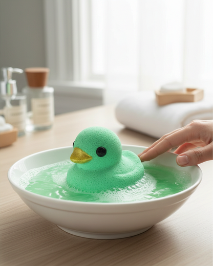 Duckie Bath Bomb l Handmade l Green