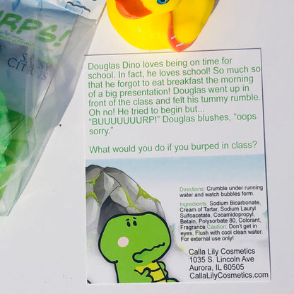 Dino Burps Bubble Bar