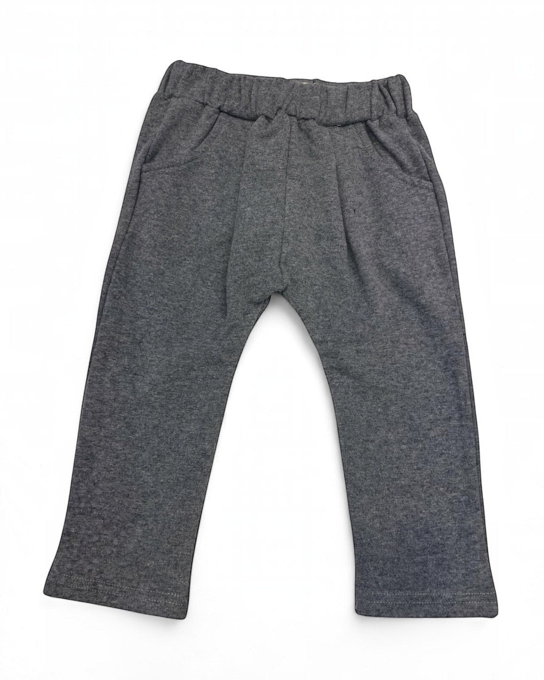 Gray pants on a white background