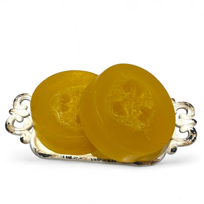 Sugared Lemon Loofah Soap - Calla Lily Cosmetics + CL kids