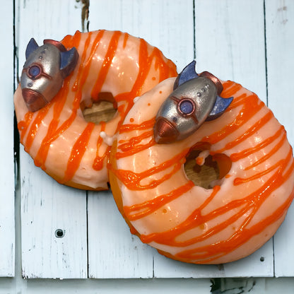 3" Donut Soap - Orange