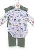 4 pc Baby Dino Jumper Set - Calla Lily Cosmetics + CL kids