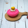 Mini Pie Bath Bomb - Pink - Calla Lily Cosmetics + CL kids