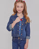 Kids Jean Jacket- Dark Wash - Calla Lily Cosmetics + CL kids