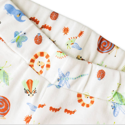 GentleCubs Snail and Cute Bugs Bodysuit 3pc Set