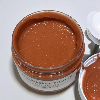 Strawberry Pumice Facial Scrub