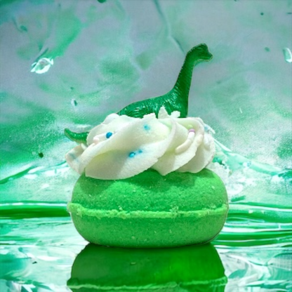 Bubbly Dino Donut Bath Bomb - Calla Lily Cosmetics + CL kids