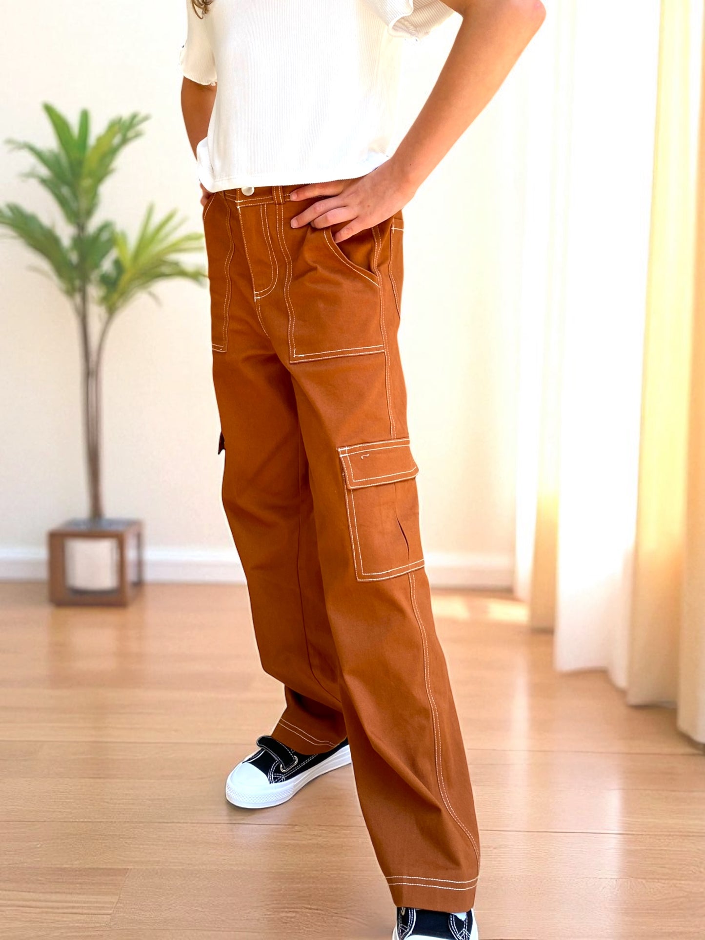 Happy Face Shirt and Cargo Pants