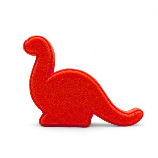 Dino Bath Bomb - Red Orange - Calla Lily Cosmetics + CL kids