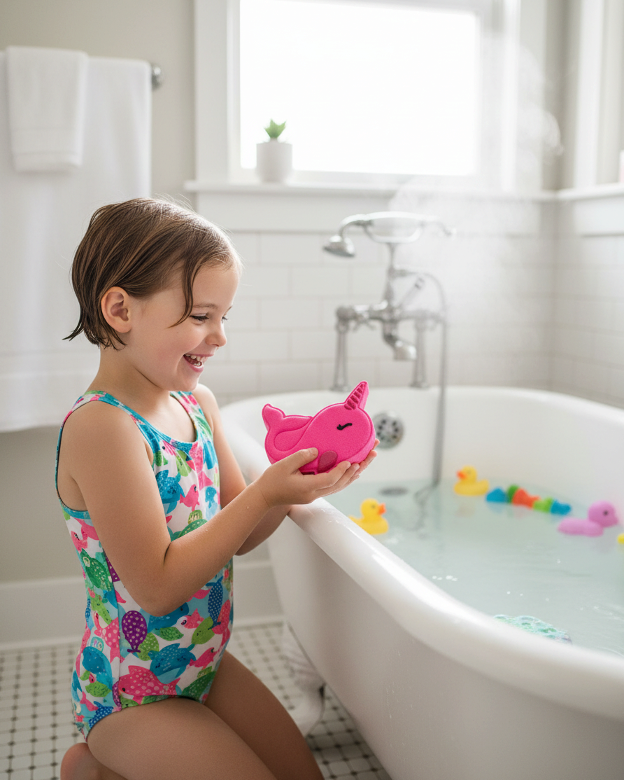 Narwhal Bath Bomb - PInk
