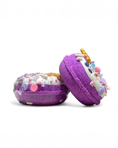 Donut Bath Bomb - Purple - Calla Lily Cosmetics + CL kids