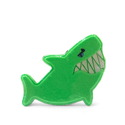 Shark Bath Bomb - Green - Calla Lily Cosmetics + CL kids