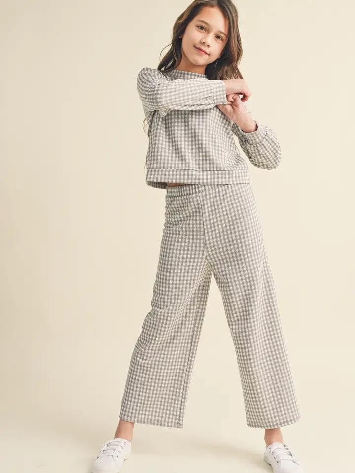 Long Sleeve Wide Leg Set - Tween - Calla Lily Cosmetics + CL kids