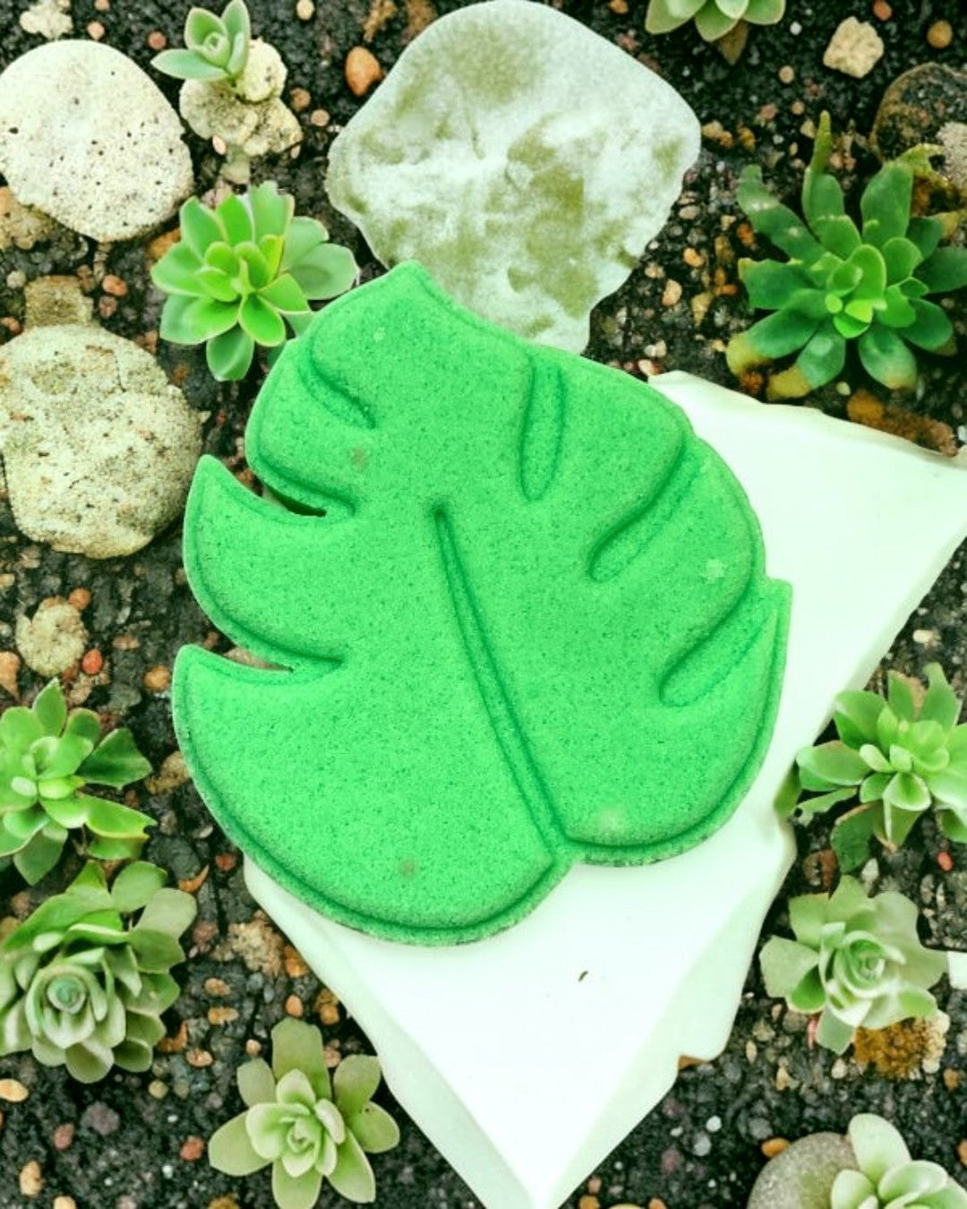 Fresh Bamboo Leaf Bath Bomb - Calla Lily Cosmetics + CL kids