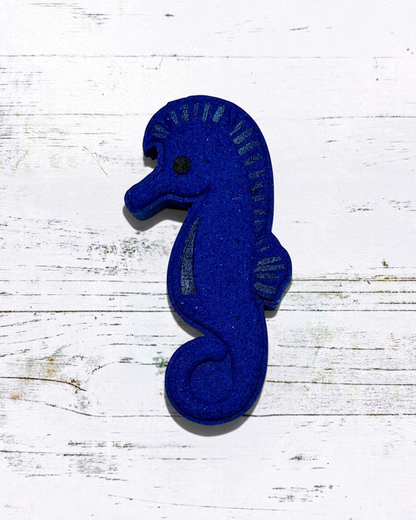 Seahorse Bath Bomb - Blue