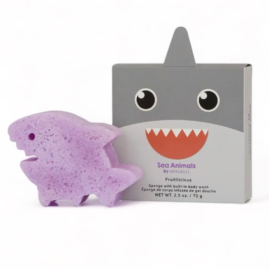 Sammy Shark Spongelle - Calla Lily Cosmetics + CL kids