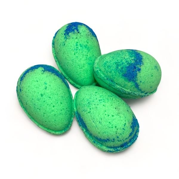 Speckled Egg Bath Bomb - Green - Sassy Citrus