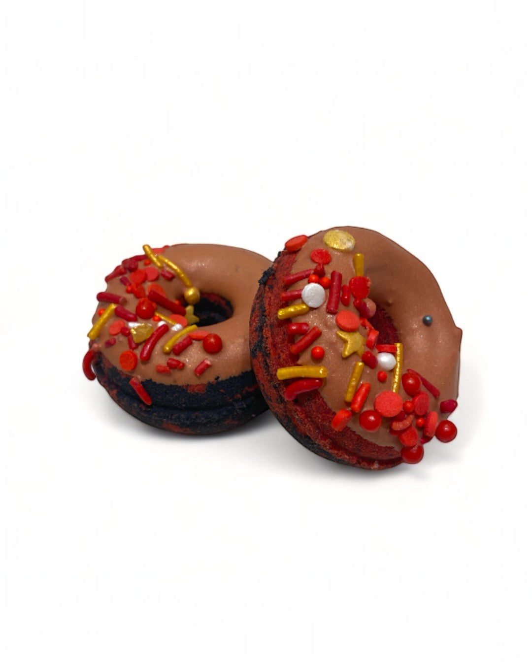 Donut Bath Bomb - Dragon's Blood - Calla Lily Cosmetics + CL kids