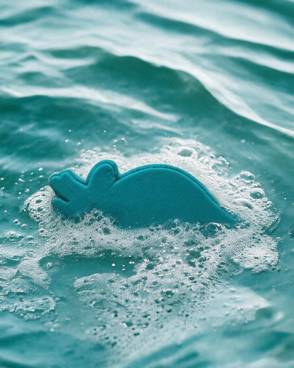 Triceratops Dino Bath Bomb l Handmade l Teal