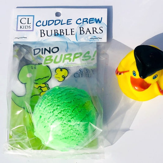 Dino Burps Bubble Bar - Calla Lily Cosmetics + CL kids