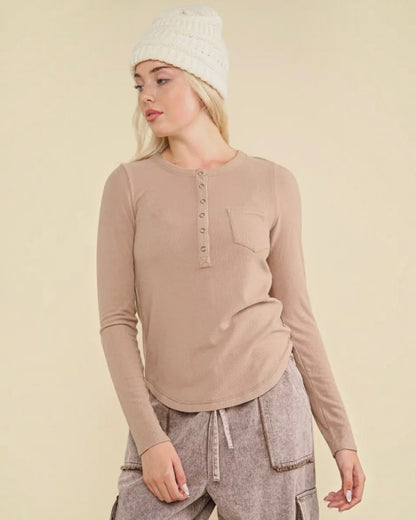 Soft brushed knit top - Calla Lily Cosmetics + CL kids