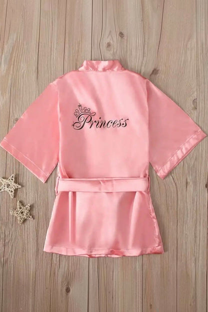 Satin Princess Toddler Robe - Calla Lily Cosmetics + CL kids