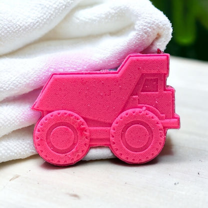 Dump Truck Bath Bomb - Pink - Calla Lily Cosmetics + CL kids