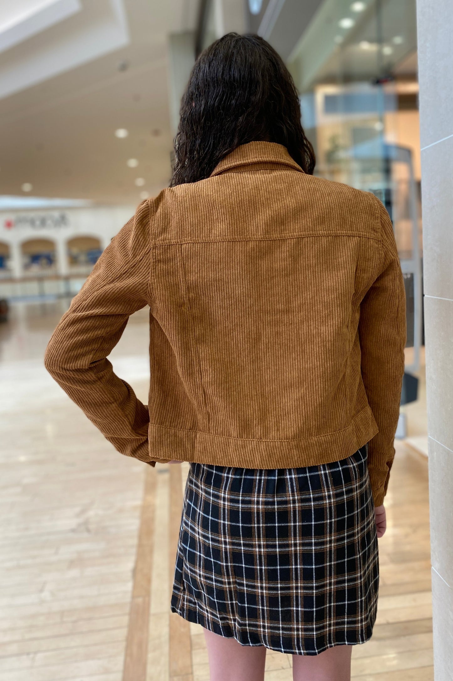 Junior - Camel Corduroy Jacket