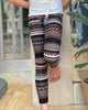 Kids Native Print Leggings - Calla Lily Cosmetics + CL kids