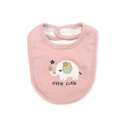 3 pc Elephant Bodysuit Pants & Bib Set