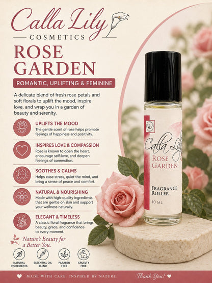 Perfume Roller - Rose Garden