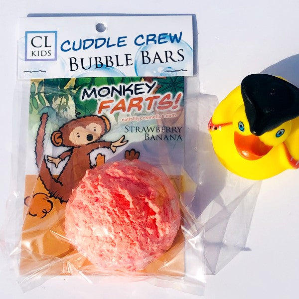 Monkey Farts Bubble Bar - Calla Lily Cosmetics + CL kids