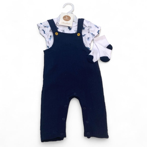 Dk. Blue Baby Puppy Jumper Set - Calla Lily Cosmetics + CL kids