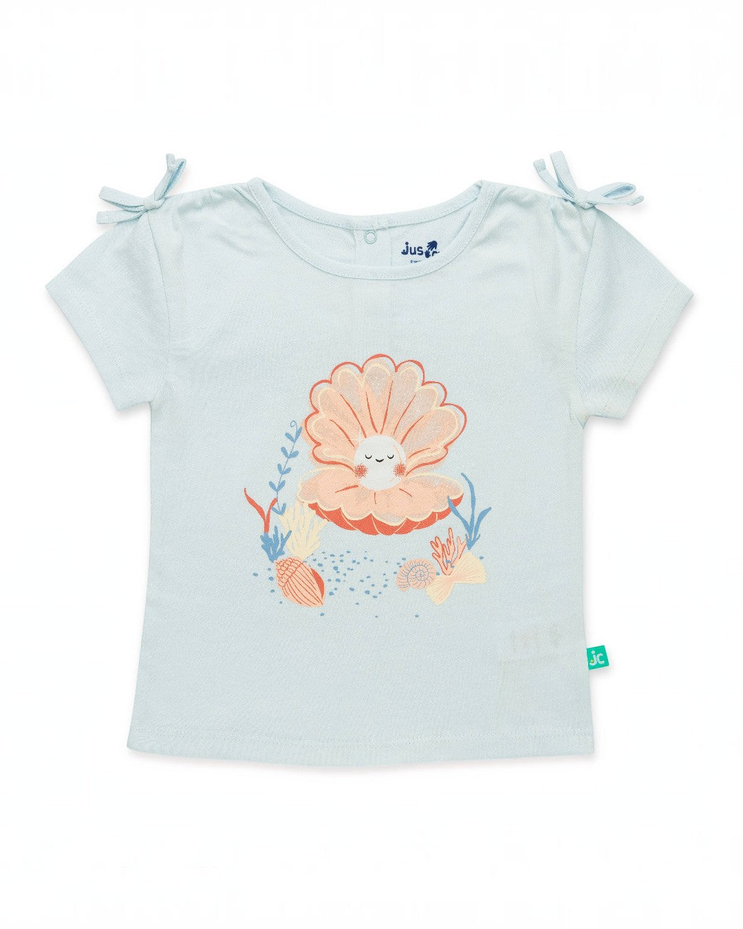 Girl's Seashell Skirt and T-shirt Set