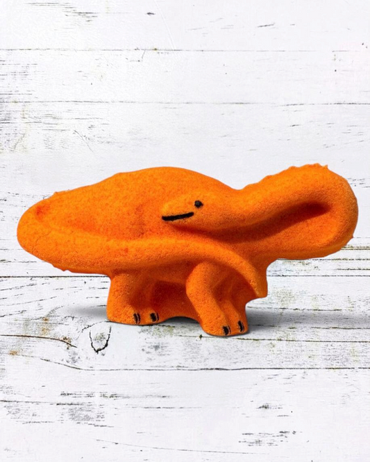 Med. Brontosaurus Bath Bomb l Monkey Farts l Orange