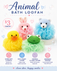 Animal Shaped Bath Loofah