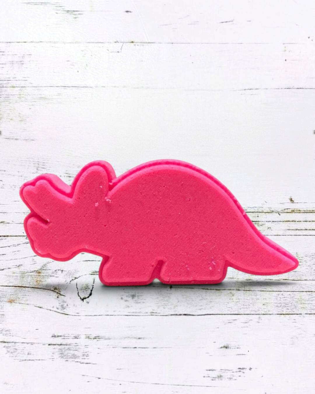 Triceratops Dino Bath Bomb - Pink - Calla Lily Cosmetics + CL kids