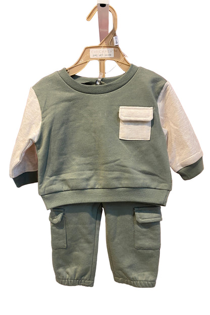ChickPea Baby Boy Jogger Set