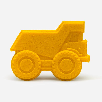 Dump Truck Bath Bomb-Yellow - Calla Lily Cosmetics + CL kids