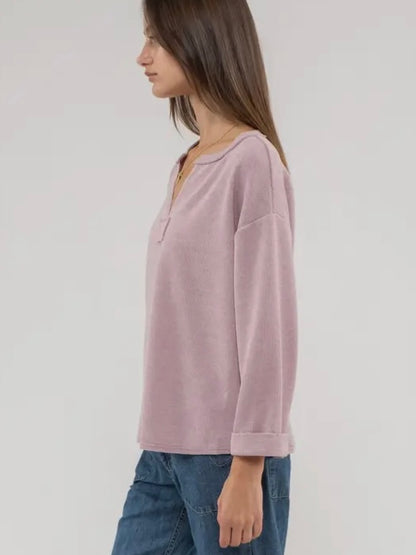 Raw Hen Light Pink Pullover Sweatshirt