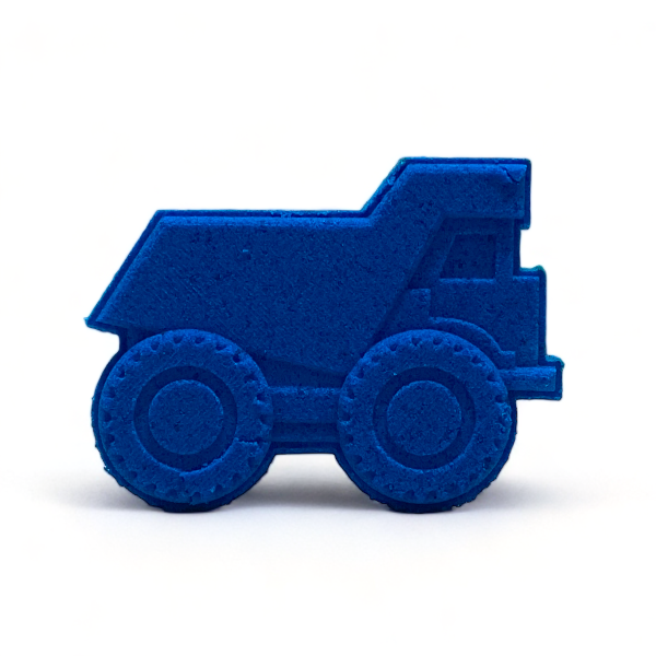 Dump Truck Bath Bomb - Blue - Calla Lily Cosmetics + CL kids