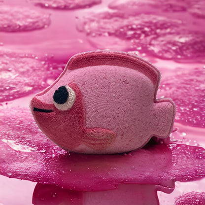 Fish Bath Bomb - Pink - Calla Lily Cosmetics + CL kids