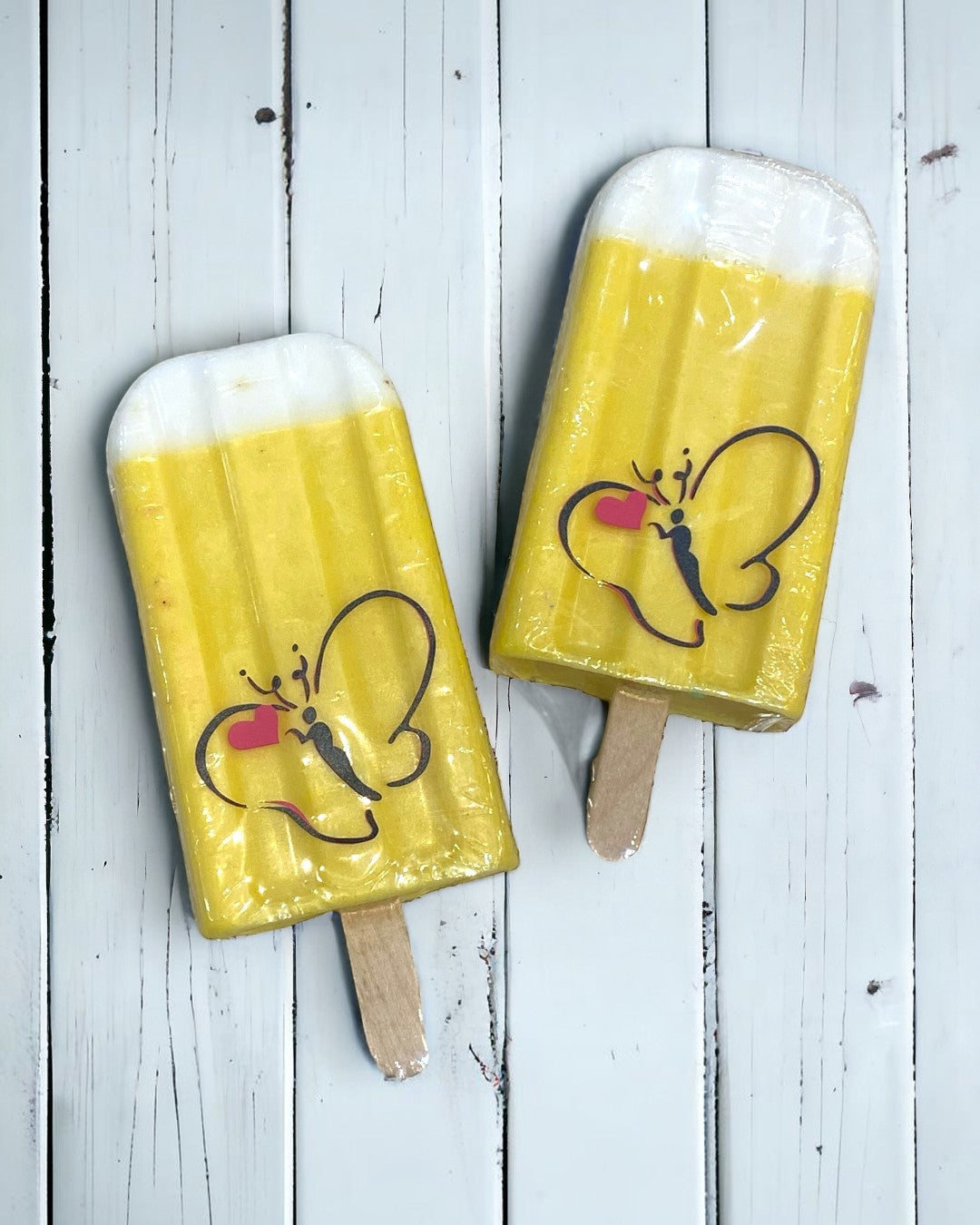 Popsicle Soap - Yellow - Calla Lily Cosmetics + CL kids